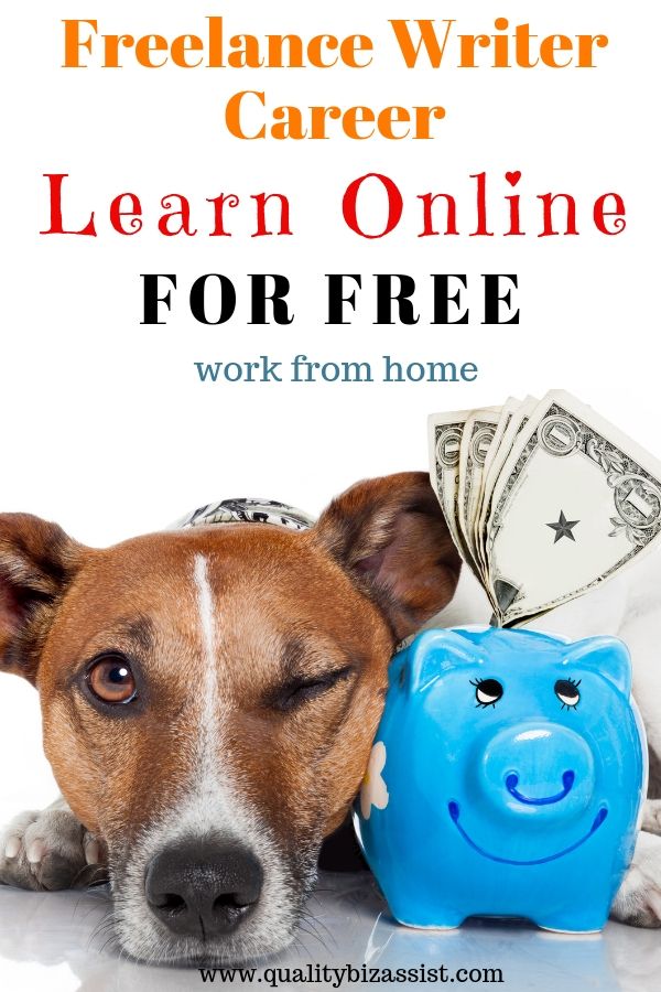 Learn to become a freelance writer online for free. Learn to blog online for free. 