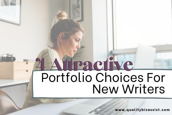 how to write a portfolio
